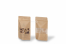 Standbodenbeutel Kraft mit Fenster - Braun, 110 x 185 x 70 mm, 250 ml | PIT Packaging.de | Briefumschlaegebestellen