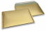 Luftpolstertaschen matt metallic umweltfreundlich - Gold 235 x 325 mm | PIT Packaging.de | Briefumschlaegebestellen