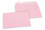 Farbige Briefumschläge Papier - Hellrosa, 114 x 162 mm | PIT Packaging.de | Briefumschlaegebestellen