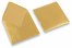 Goldfarbene Umschläge für Glückwunschkarten 150 x 150 mm | PIT Packaging.de | Briefumschlaegebestellen