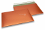 Luftpolstertaschen matt metallic umweltfreundlich - Orange 235 x 325 mm | PIT Packaging.de | Briefumschlaegebestellen