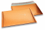 Luftpolstertaschen metallic umweltfreundlich - Orange 235 x 325 mm | PIT Packaging.de | Briefumschlaegebestellen