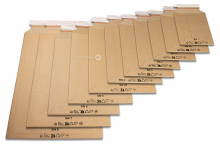 Versandtaschen aus Wellpappe | PIT Packaging.de | Briefumschlaegebestellen