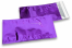 Lila Metallic Folienumschläge - 114 x 229 mm | PIT Packaging.de | Briefumschlaegebestellen