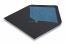 Gefütterten umschläge Schwarz - Blau gefüttert | PIT Packaging.de | Briefumschlaegebestellen