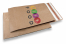 Wiederverschließbare Versandtaschen Papier - Beispiel mit Aufdruck | PIT Packaging.de | Briefumschlaegebestellen