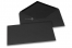Recycelte Briefumschläge - schwarz 110 x 220 mm | PIT Packaging.de | Briefumschlaegebestellen