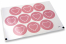 Liebe-Verschlusssiegel - rosa mit weißem Herz mit Blättern | PIT Packaging.de | Briefumschlaegebestellen
