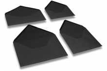 Recycelte Briefumschläge - schwarz | PIT Packaging.de | Briefumschlaegebestellen