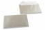 Silberfarbene Briefumschläge mit Perlmutteffekt - 114 x 162 mm | PIT Packaging.de | Briefumschlaegebestellen