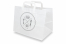 Papiertüten take away - Weiß + Snacks | PIT Packaging.de | Briefumschlaegebestellen