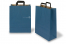 Tragetaschen aus Papier mit flachen Trageriemen - blau, 320 x 140 x 420 mm | PIT Packaging.de | Briefumschlaegebestellen