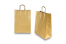 Tragetaschen aus Papier mit gedrehten Papierkordeln - gold, 260 x 120 x 350 mm, 90 Gramm | PIT Packaging.de | Briefumschlaegebestellen