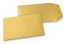Farbigen Flachbeutel - Gold, 85 x 125 mm | PIT Packaging.de | Briefumschlaegebestellen