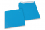 Farbige Briefumschläge Papier - Meerblau, 160 x 160 mm | PIT Packaging.de | Briefumschlaegebestellen