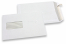 Standard Fensterbriefumschläge, 162 x 229 mm, 90 Gramm Papier, Fenster Links 45 x 90 mm, Fensterposition 20 mm von Links und 60 mm von unten, Haftklebung | PIT Packaging.de | Briefumschlaegebestellen