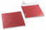 Rote Briefumschläge mit Perlmutteffekt - 170 x 170 mm | PIT Packaging.de | Briefumschlaegebestellen