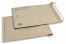 Braune Graspapier Luftpolstertaschen - 220 x 340 mm | PIT Packaging.de | Briefumschlaegebestellen