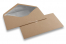 Briefumschläge aus Kraftpapier mit Innenfutter - 110 x 220 mm (EA 5/6) Silber | PIT Packaging.de | Briefumschlaegebestellen