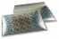 Luftpolstertaschen metallic umweltfreundlich - Silber Holographisch 235 x 325 mm | PIT Packaging.de | Briefumschlaegebestellen