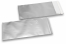 Silberne Folienumschläge matt metallic farbig - 110 x 220 mm | PIT Packaging.de | Briefumschlaegebestellen
