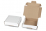 Maxibriefkartons - Weiß, 110 x 110 x 28 mm | PIT Packaging.de | Briefumschlaegebestellen