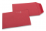Farbigen Flachbeutel - Rot, 85 x 125 mm | PIT Packaging.de | Briefumschlaegebestellen