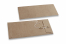 Kartonverpackung mit Kordelverschluss - 110 x 220 mm, braun-kraft | PIT Packaging.de | Briefumschlaegebestellen