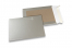 Papprückwandtaschen farbig - Silber, 162 x 229 mm | PIT Packaging.de | Briefumschlaegebestellen