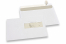 Laserdrucker Briefumschläge, 162 x 229 mm (C5), Fenster rechts 40 x 110 mm, Fensterposition 15 mm von rechts und 72 mm von unten, Gewicht pro Stück ca. 7 Gramm | PIT Packaging.de | Briefumschlaegebestellen