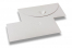 Geschenkumschläge Herz-Verschluss - Weiss | PIT Packaging.de | Briefumschlaegebestellen