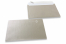 Silberfarbene Briefumschläge mit Perlmutteffekt - 162 x 229 mm | PIT Packaging.de | Briefumschlaegebestellen