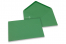  Farbige Umschläge  für Glückwunschkarten - Dunkelgrün, 133 x 184 mm | PIT Packaging.de | Briefumschlaegebestellen