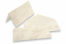 Marmor Briefumschlag (110 x 220 mm) und Karte (105 x 210 mm) - Marmor Braun, ohne Innenfutter | PIT Packaging.de | Briefumschlaegebestellen