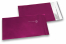 Bordeaux Folienumschläge matt metallic farbig - 114 x 162 mm | PIT Packaging.de | Briefumschlaegebestellen