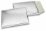 Luftpolstertaschen metallic umweltfreundlich - Silber 180 x 250 mm | PIT Packaging.de | Briefumschlaegebestellen