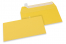 Farbige Briefumschläge Papier - Sonnenblumengelb, 110 x 220 mm | PIT Packaging.de | Briefumschlaegebestellen