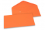 Farbige Umschläge  für Glückwunschkarten - Orange, 110 x 220 mm | PIT Packaging.de | Briefumschlaegebestellen