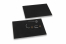 Kartonverpackung mit Kordelverschluss - 114 x 162 mm, schwarz | PIT Packaging.de | Briefumschlaegebestellen