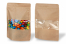 Standbodenbeutel Kraft mit Fenster - Braun, 200 x 300 x 100 mm, 1800 ml | PIT Packaging.de | Briefumschlaegebestellen