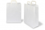 Tragetaschen aus Papier mit flachen Trageriemen - weiß, 320 x 140 x 420 mm | PIT Packaging.de | Briefumschlaegebestellen