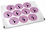 Taufe-Verschlusssiegel - mi bautizo rosa mit Herzchen | PIT Packaging.de | Briefumschlaegebestellen