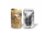 Metallic transparente Standbodenbeutel - Gold metallic, 130 x 225 x 70 mm - 500 ml | PIT Packaging.de | Briefumschlaegebestellen