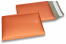Luftpolstertaschen matt metallic umweltfreundlich - Orange 180 x 250 mm | PIT Packaging.de | Briefumschlaegebestellen