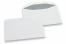 Briefumschläge Standard weiß, 114 x 162 mm (C6), 80 Gramm, gummiert, Gewicht pro Stück ca. 3 Gr. | PIT Packaging.de | Briefumschlaegebestellen