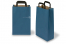 Tragetaschen aus Papier mit flachen Trageriemen - blau, 220 x 105 x 360 mm | PIT Packaging.de | Briefumschlaegebestellen
