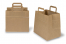 Tragetaschen aus Papier mit flachen Trageriemen - braun, 260 x 175 x 245 mm | PIT Packaging.de | Briefumschlaegebestellen