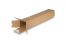 Quadratische Versandhülsen mit Klebestreifen QuattroStar - 610 x 105 x 105 mm | PIT Packaging.de | Briefumschlaegebestellen