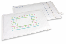 Weisse Luftpolstertaschen zu Ostern - Pastel-Farben | PIT Packaging.de | Briefumschlaegebestellen