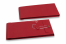 Kartonverpackung mit Kordelverschluss - 110 x 220 x 25 mm, rot | PIT Packaging.de | Briefumschlaegebestellen